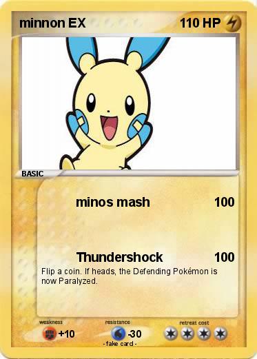 Pokemon minnon EX