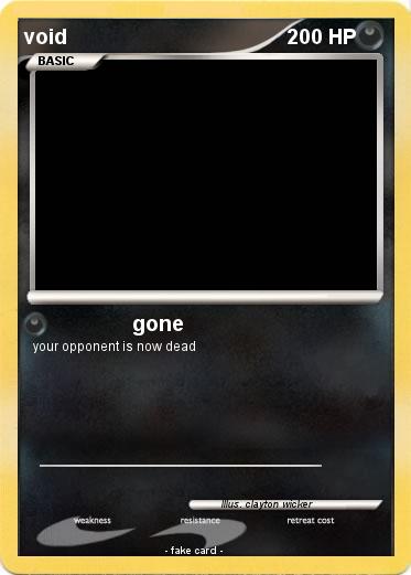 Pokemon void