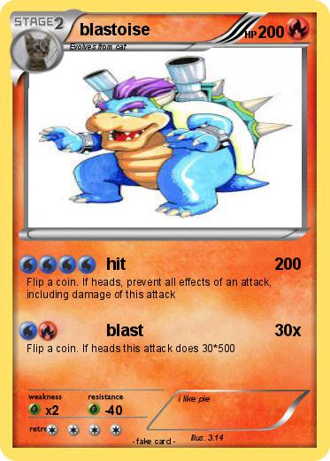 Pokemon blastoise