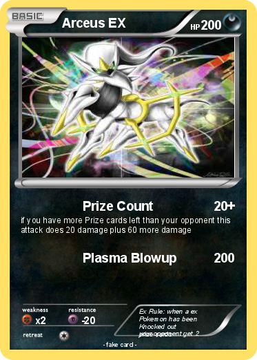 Pokemon Arceus EX