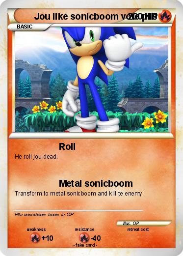 Pokemon Jou like sonicboom vote plls