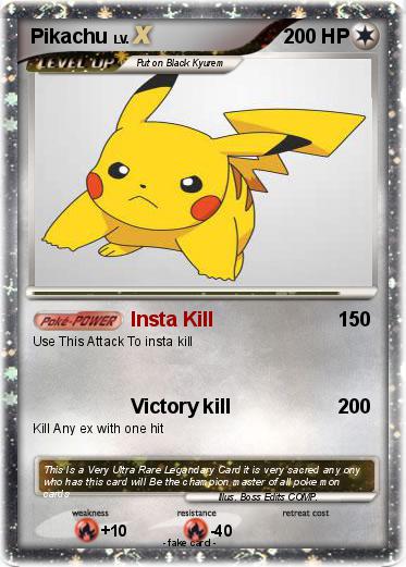 Pokemon Pikachu