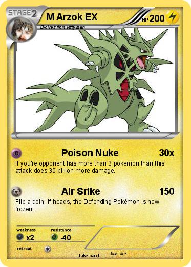Pokemon M Arzok EX