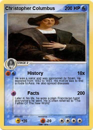 Pokemon Christopher Columbus