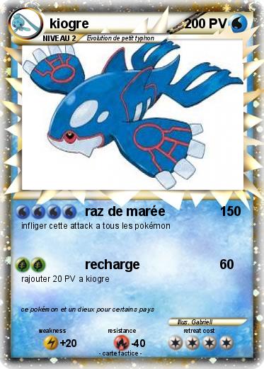 Pokemon kiogre