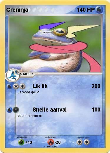 Pokemon Greninja
