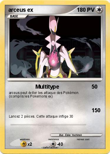 Pokemon arceus ex