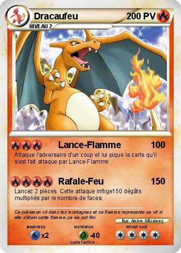 Pokemon Dracaufeu