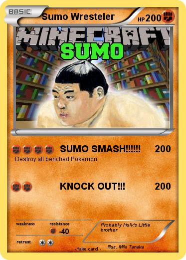 Pokemon Sumo Wresteler