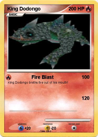 Pokemon King Dodongo