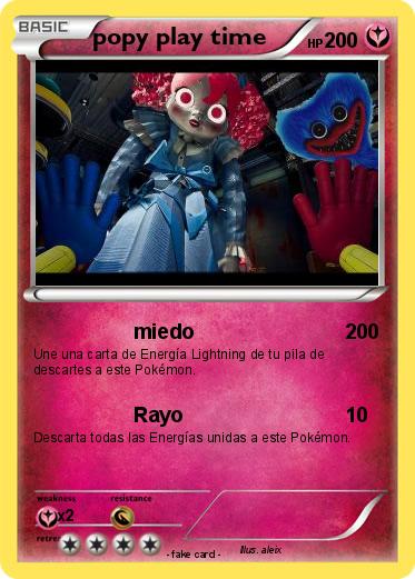 Pokemon popy play time