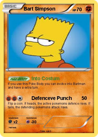 Pokemon Bart Simpson