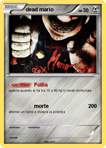Pokemon dead mario