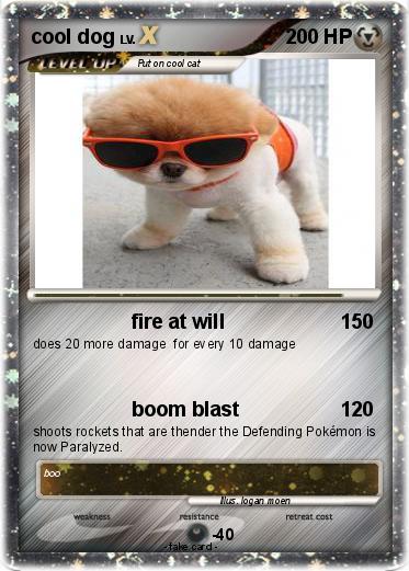 Pokemon cool dog