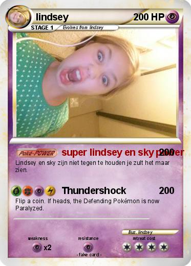 Pokemon lindsey