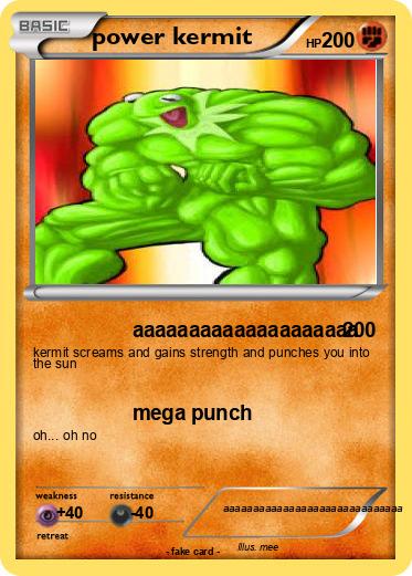 Pokemon power kermit