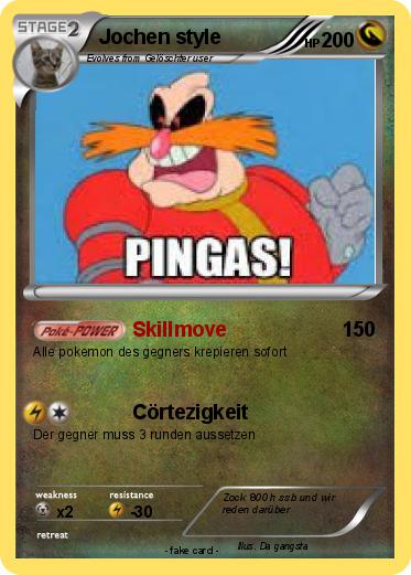 Pokemon Jochen style
