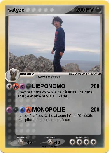 Pokemon satyze