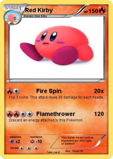 Pokemon Red Kirby