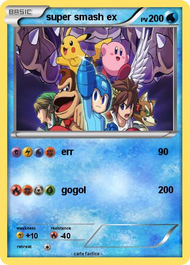 Pokemon super smash ex