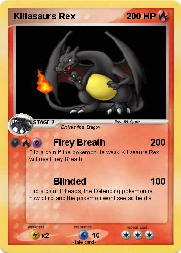 Pokemon Killasaurs Rex