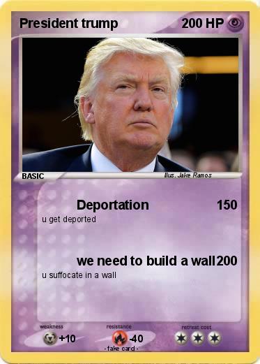 Pokemon President trump