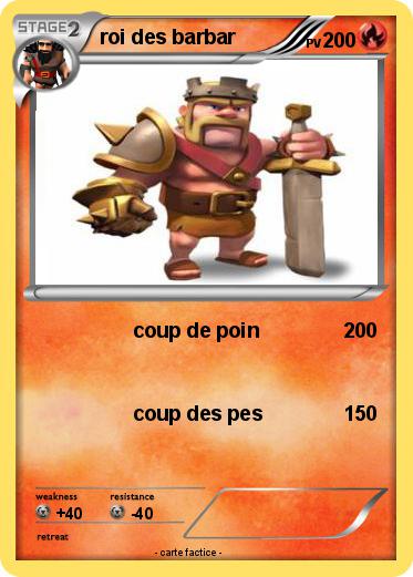 Pokemon roi des barbar