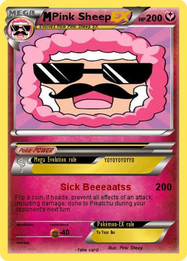 Pokemon Pink Sheep