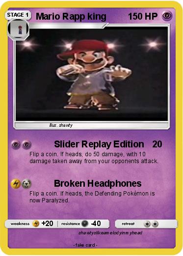 Pokemon Mario Rapp king