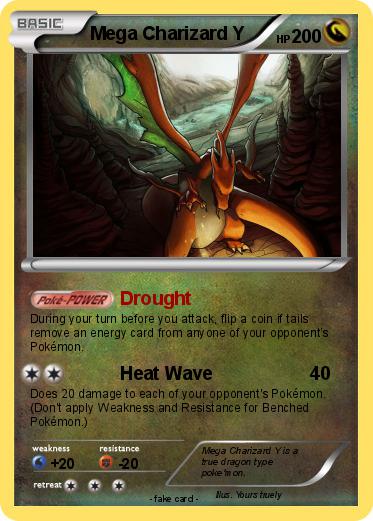 Pokemon Mega Charizard Y