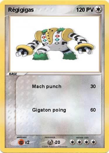 Pokemon Régigigas