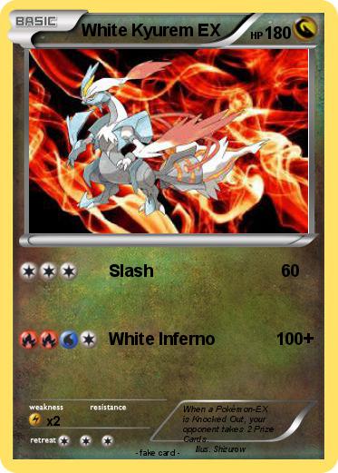 Pokemon White Kyurem EX