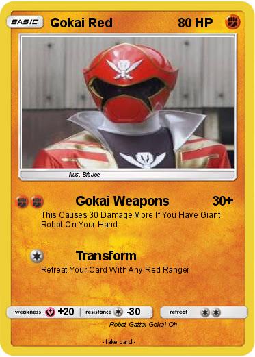 Pokemon Gokai Red