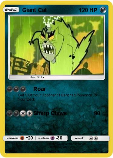 Pokemon Giant Cat