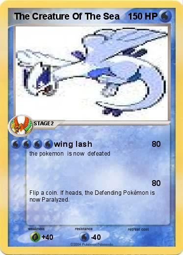 Pokemon The Creature Of The Sea