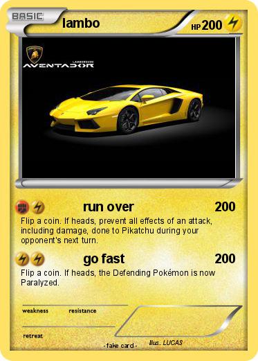 Pokemon lambo