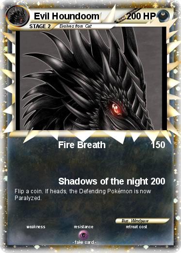 Pokemon Evil Houndoom