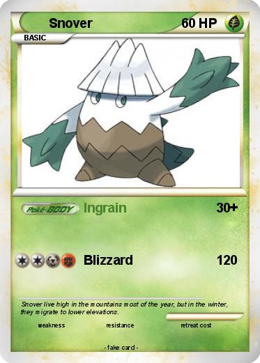 Pokemon Snover