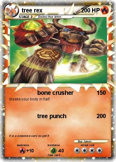 Pokemon tree rex