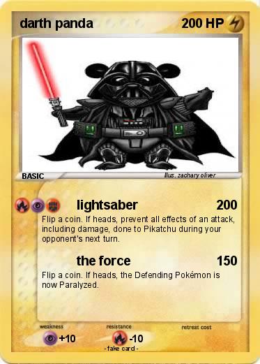 Pokemon darth panda