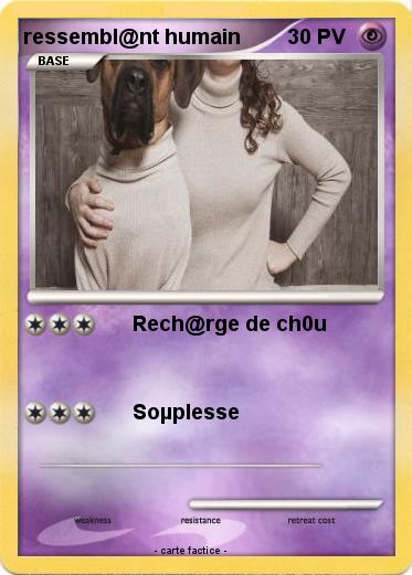 Pokemon ressembl@nt humain