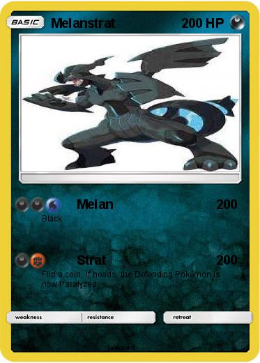 Pokemon Melanstrat