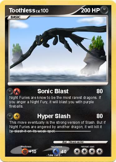 Pokemon Toothless
