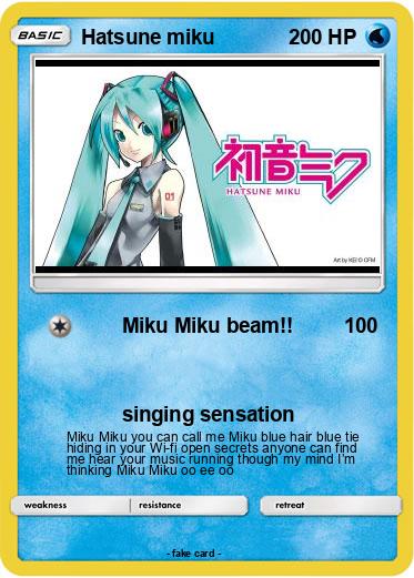 Pokemon Hatsune miku