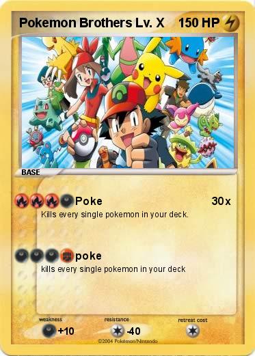 Pokemon Pokemon Brothers Lv. X