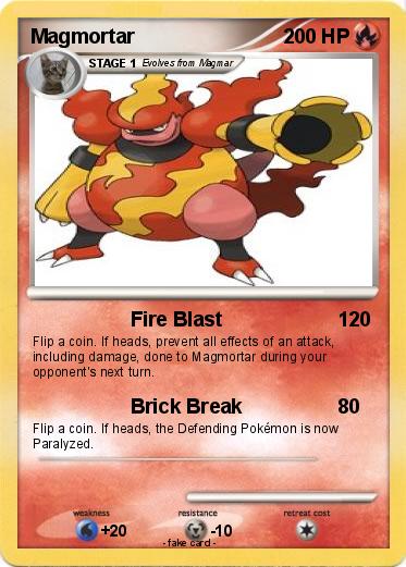 Pokemon Magmortar