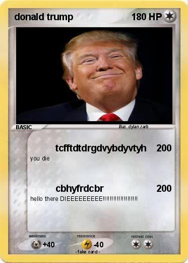 Pokemon donald trump