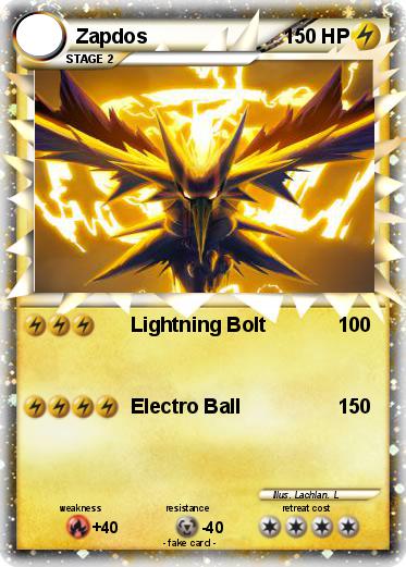 Pokemon Zapdos