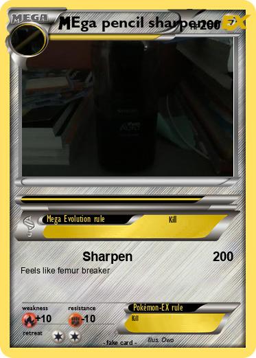 Pokemon Ega pencil sharpener