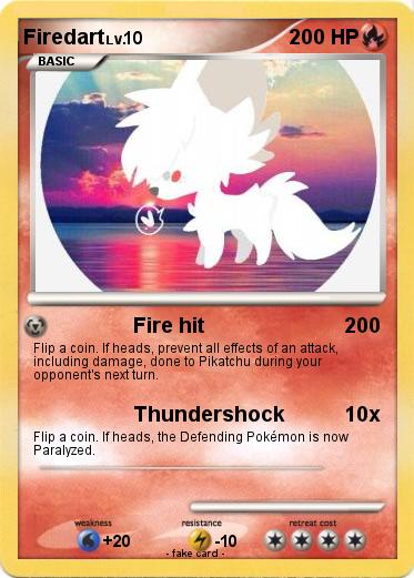 Pokemon Firedart